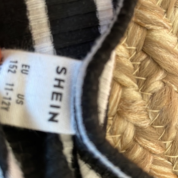 SHEIN black and white striped long sleeve - Picture 2 of 3